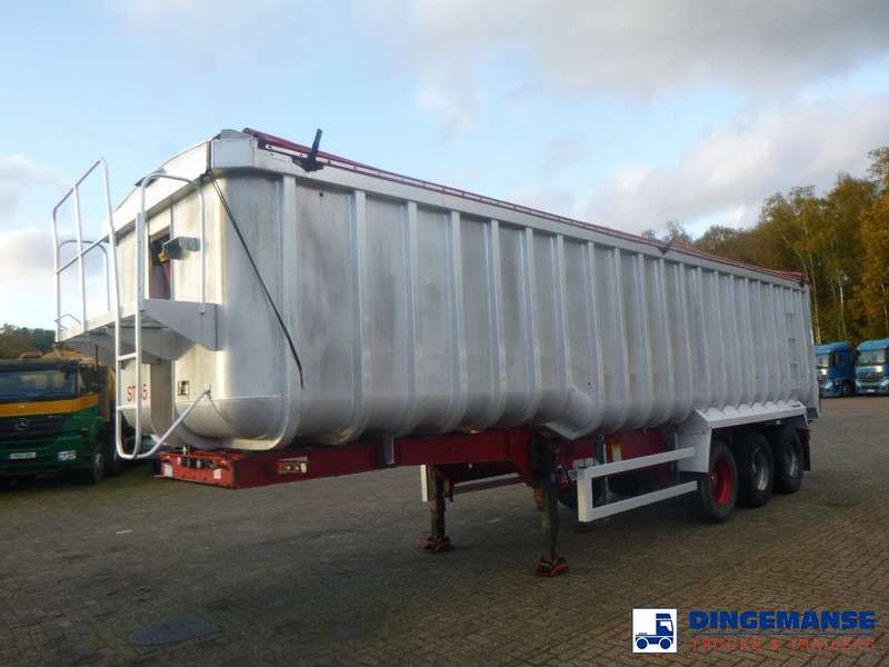 Montracon Tipper trailer alu 53.6 m3 + tarpaulin - Кипер полуприколка: слика 1 Montracon Tipper trailer alu 53.6 m3 + tarpaulin - Кипер полуприколка: слика 1