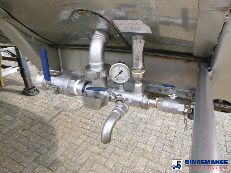 Полуприколка цистерна Parcisa Chemical tank inox L4BH 37.5 / 1 comp: слика 11