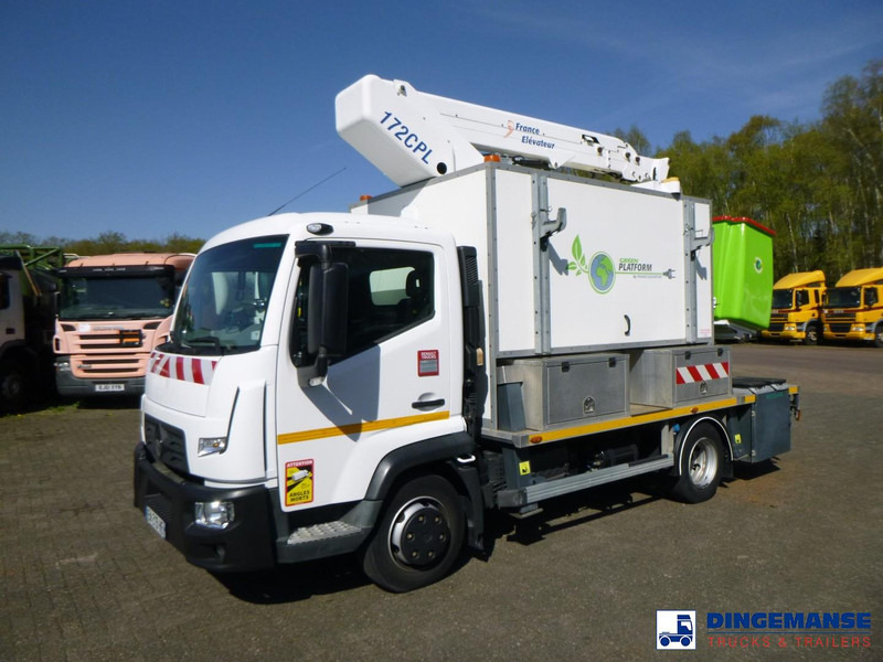 Renault D 7.5 4x2 France Elevateur manlift 172 CPL - Телескопска платформа: слика 1 Renault D 7.5 4x2 France Elevateur manlift 172 CPL - Телескопска платформа: слика 1