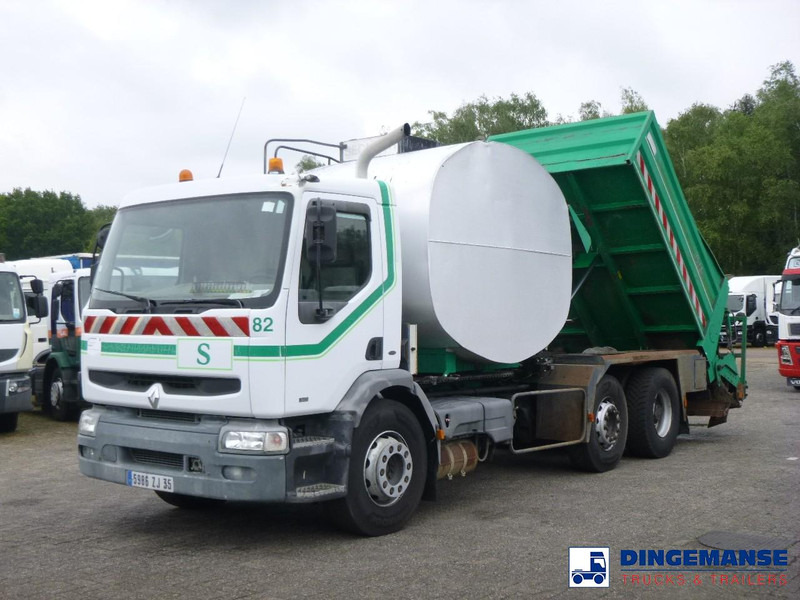 Renault Premium 340 6x2 Road repair bitumen tank 6 m3 / tipper - Камион цистерна: слика 1 Renault Premium 340 6x2 Road repair bitumen tank 6 m3 / tipper - Камион цистерна: слика 1