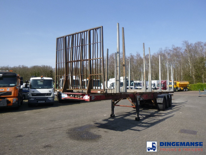 SDC Log trailer 39 t - Полуприколка платформа: слика 1 SDC Log trailer 39 t - Полуприколка платформа: слика 1