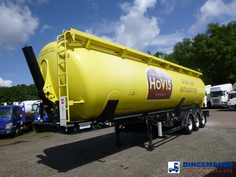 SPITZER Powder tank alu 60 m3 (tipping) - Полуприколка цистерна: слика 1 SPITZER Powder tank alu 60 m3 (tipping) - Полуприколка цистерна: слика 1