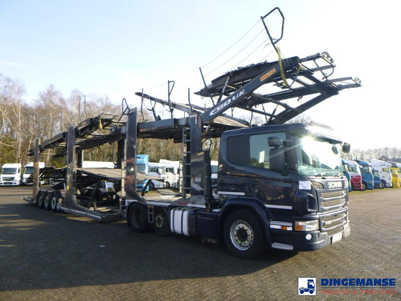 Scania P 410 6x2 RHD Rolfo car transporter - Автотранспортен камион: слика 2 Scania P 410 6x2 RHD Rolfo car transporter - Автотранспортен камион: слика 2