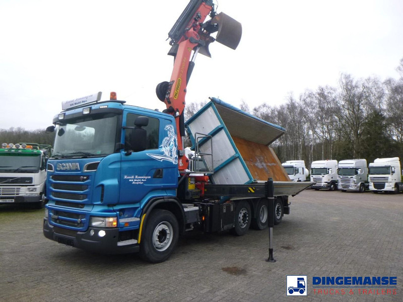 Scania R 500 8X2 tipper + Palfinger PK27001 EHD - Камион со кран: слика 5 Scania R 500 8X2 tipper + Palfinger PK27001 EHD - Камион со кран: слика 5