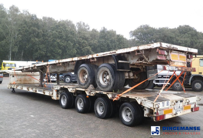 Traylona 2-axle platform trailer 39000KG / Extendable 19M - Полуприколка за низок утовар: слика 4 Traylona 2-axle platform trailer 39000KG / Extendable 19M - Полуприколка за низок утовар: слика 4