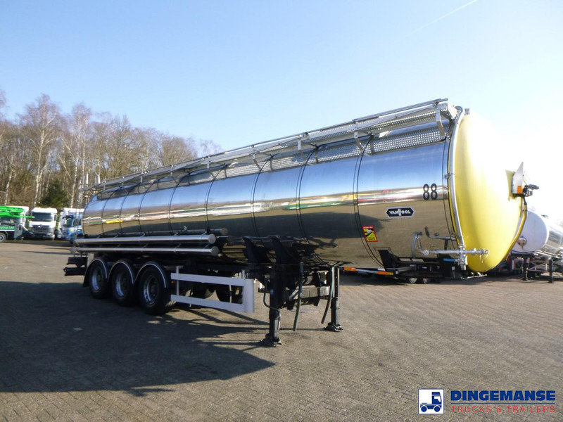 Van Hool Chemical tank inox 30 m3 / 1 comp - Полуприколка цистерна: слика 2 Van Hool Chemical tank inox 30 m3 / 1 comp - Полуприколка цистерна: слика 2