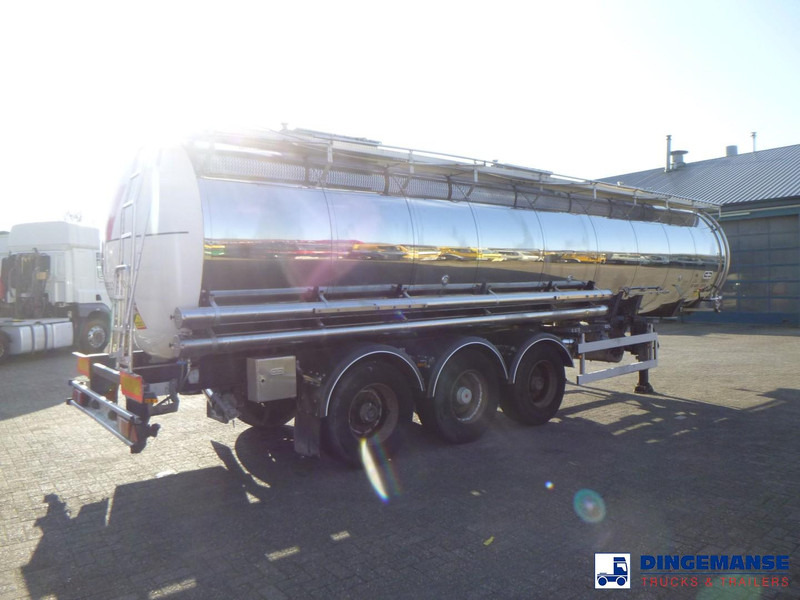Van Hool Chemical tank inox L4BH 30 m3 / 3 comp - Полуприколка цистерна: слика 4 Van Hool Chemical tank inox L4BH 30 m3 / 3 comp - Полуприколка цистерна: слика 4