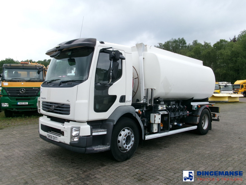 Volvo FL 240 4x2 RHD fuel tank 13 m3 / 4 comp - Камион цистерна: слика 1 Volvo FL 240 4x2 RHD fuel tank 13 m3 / 4 comp - Камион цистерна: слика 1