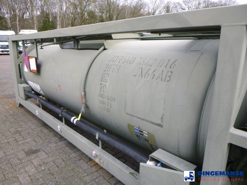WEW (Westerwälder Eisenwerk) Fuel (kerosene, diesel) tank container 20 ft. inox 10 m3 / 1 comp + pump - Резервоар за складирање: слика 5 WEW (Westerwälder Eisenwerk) Fuel (kerosene, diesel) tank container 20 ft. inox 10 m3 / 1 comp + pump - Резервоар за складирање: слика 5