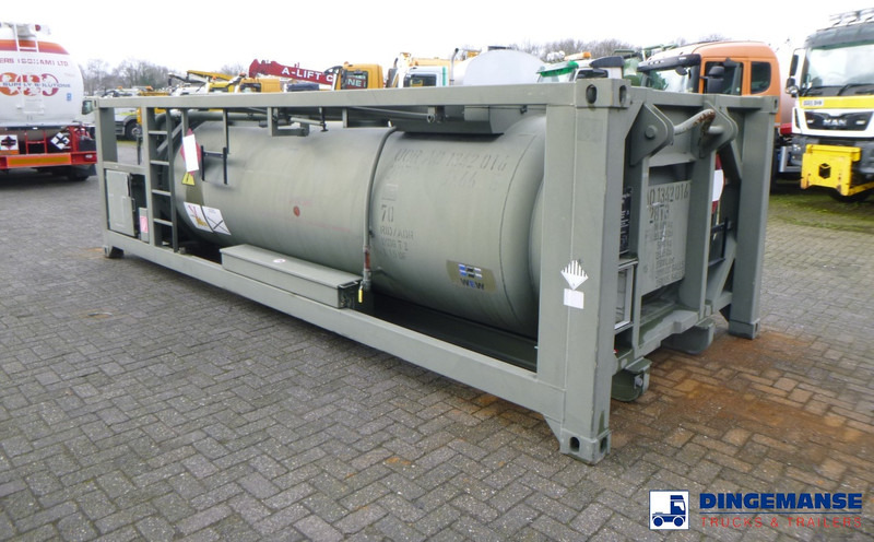 WEW (Westerwälder Eisenwerk) Fuel (kerosene, diesel) tank container 20 ft. inox 10 m3 / 1 comp + pump - Резервоар за складирање: слика 4 WEW (Westerwälder Eisenwerk) Fuel (kerosene, diesel) tank container 20 ft. inox 10 m3 / 1 comp + pump - Резервоар за складирање: слика 4