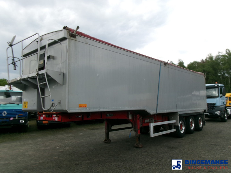 WILCOX Tipper trailer alu 52 m3 + tarpaulin - Кипер полуприколка: слика 1 WILCOX Tipper trailer alu 52 m3 + tarpaulin - Кипер полуприколка: слика 1