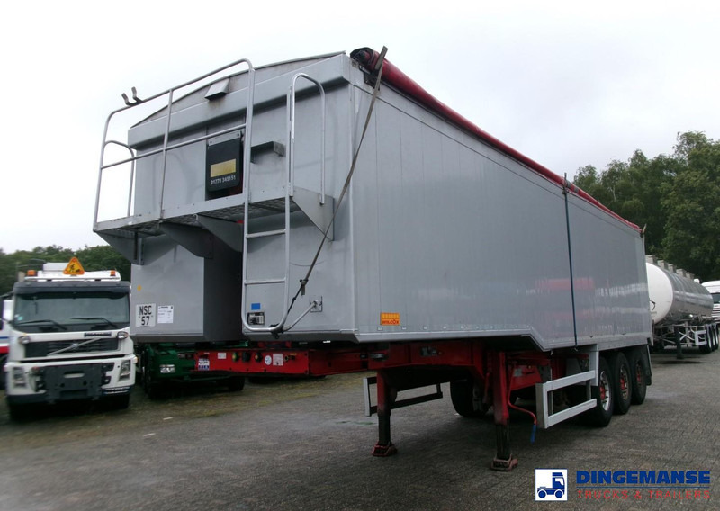 WILCOX Tipper trailer alu 55 m3 + tarpaulin - Кипер полуприколка: слика 1 WILCOX Tipper trailer alu 55 m3 + tarpaulin - Кипер полуприколка: слика 1