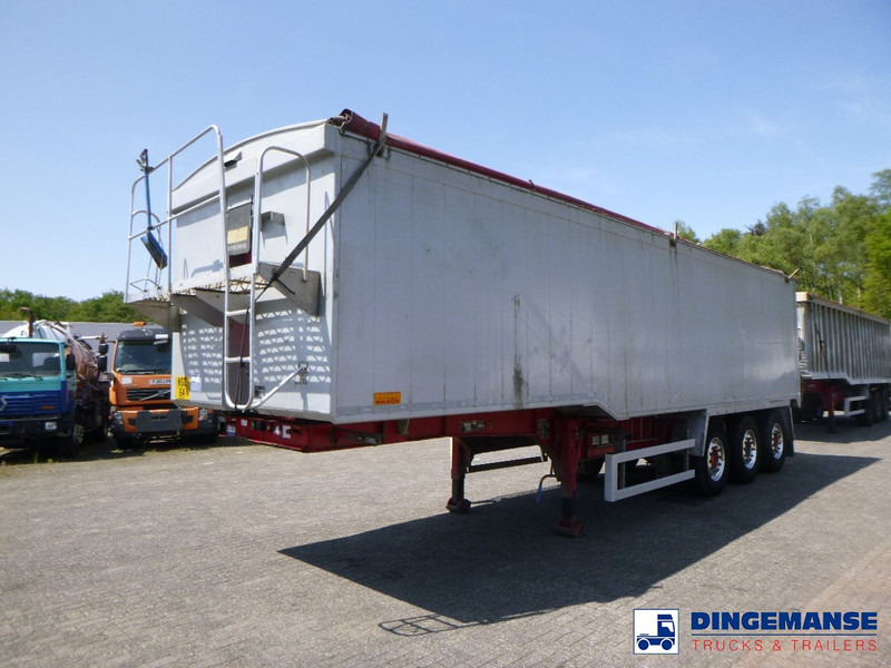 WILCOX Tipper trailer alu 55 m3 + tarpaulin - Кипер полуприколка: слика 1 WILCOX Tipper trailer alu 55 m3 + tarpaulin - Кипер полуприколка: слика 1
