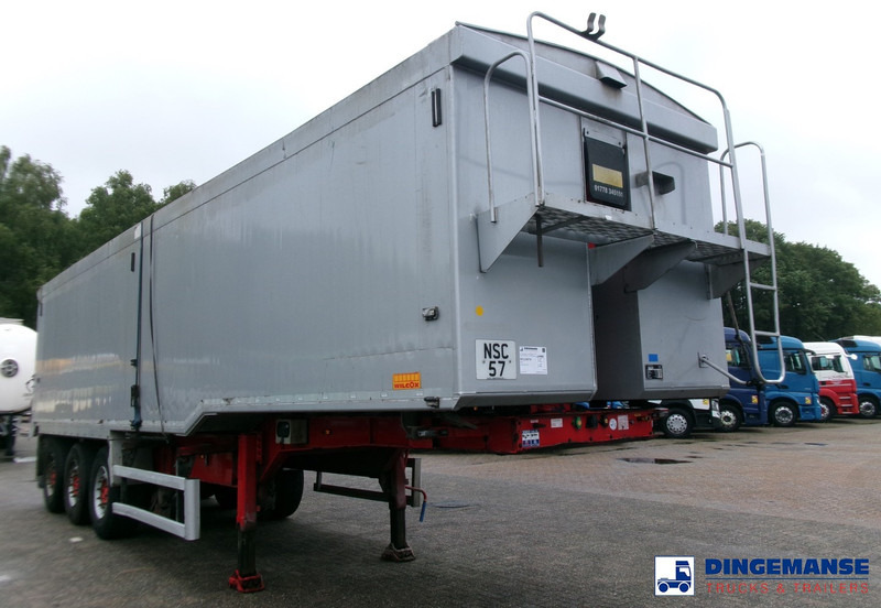WILCOX Tipper trailer alu 55 m3 + tarpaulin - Кипер полуприколка: слика 2 WILCOX Tipper trailer alu 55 m3 + tarpaulin - Кипер полуприколка: слика 2