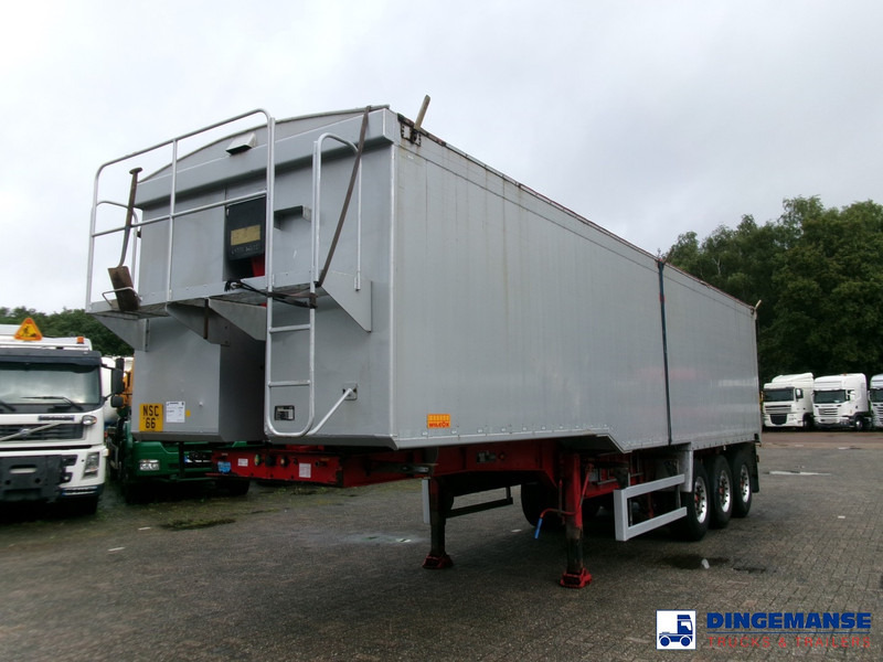 WILCOX Tipper trailer alu 55 m3 + tarpaulin - Кипер полуприколка: слика 1 WILCOX Tipper trailer alu 55 m3 + tarpaulin - Кипер полуприколка: слика 1