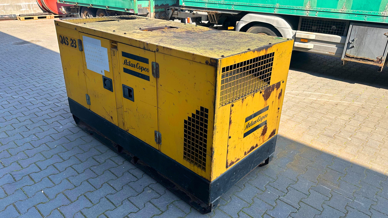 ATLAS Copco QAS 28 Yds BJ 1996 Elektro Stromgenerator Stromaggregat Notstrom - Генераторска поставка: слика 4 ATLAS Copco QAS 28 Yds BJ 1996 Elektro Stromgenerator Stromaggregat Notstrom - Генераторска поставка: слика 4