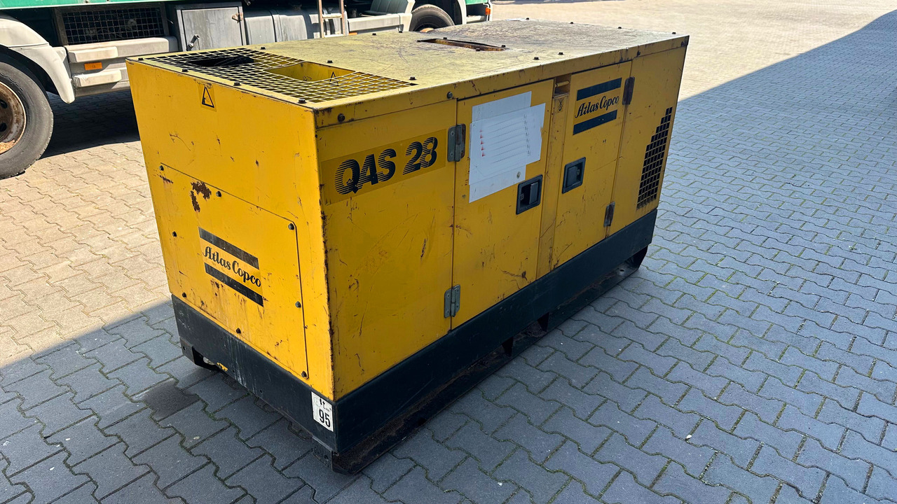 ATLAS Copco QAS 28 Yds BJ 1996 Elektro Stromgenerator Stromaggregat Notstrom - Генераторска поставка: слика 3 ATLAS Copco QAS 28 Yds BJ 1996 Elektro Stromgenerator Stromaggregat Notstrom - Генераторска поставка: слика 3