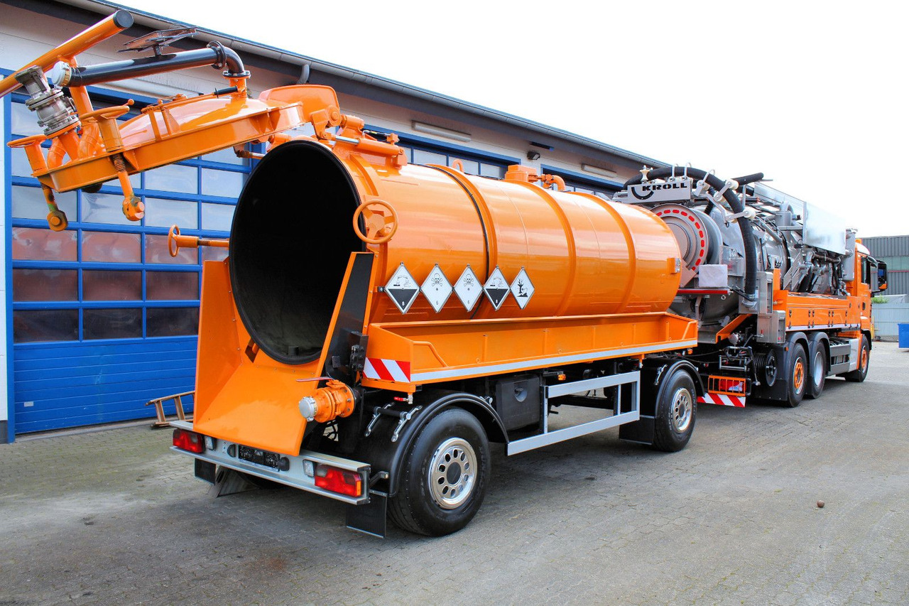 Kutschke / Kroll 10m³ Saug u.Druck ADR INOX - Комунално/ Специјално возило, Приколка: слика 1 Kutschke / Kroll 10m³ Saug u.Druck ADR INOX - Комунално/ Специјално возило, Приколка: слика 1