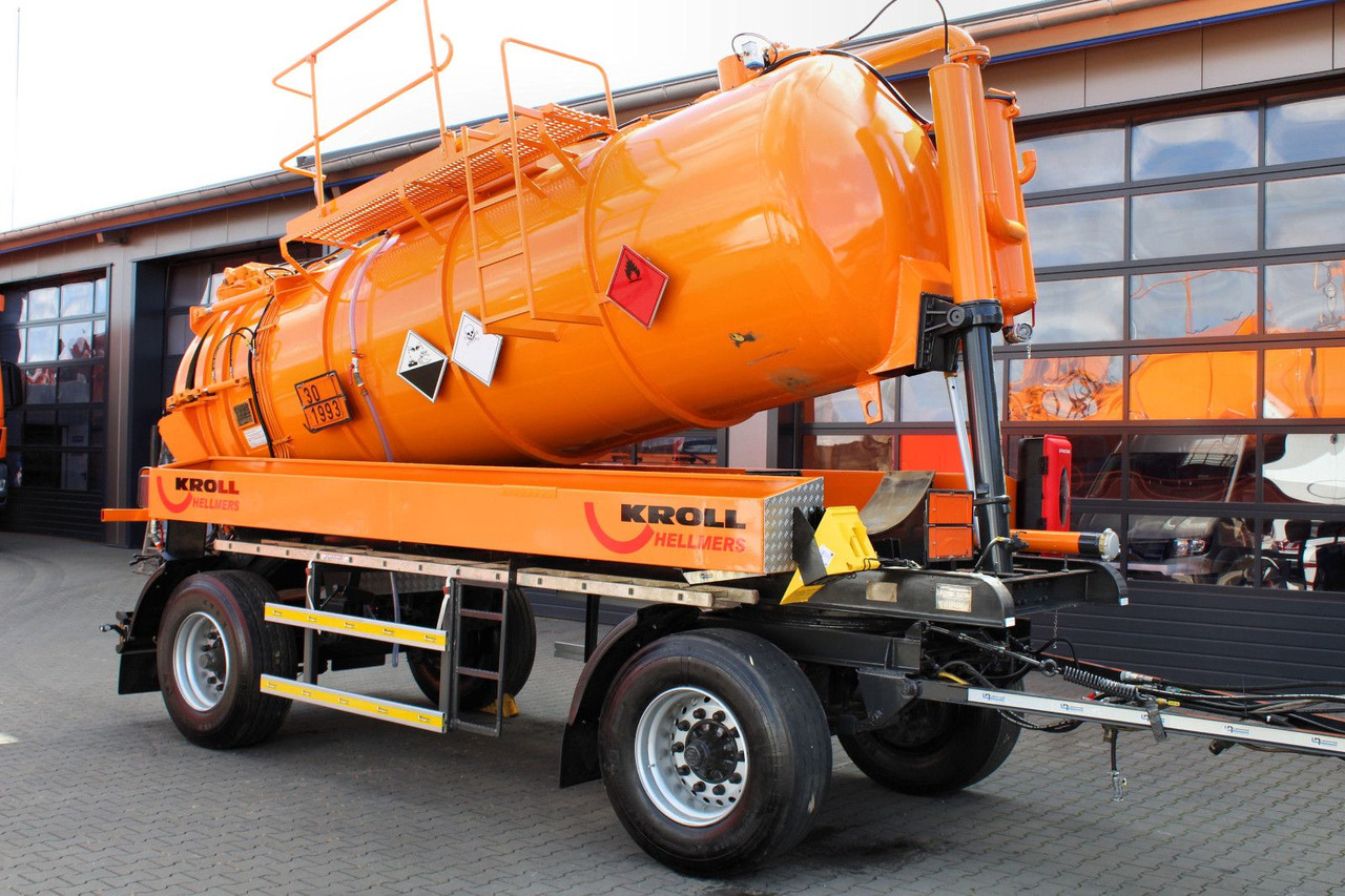 Kutschke 10m³ Kipper Saug u.Druck INOX +ADR/GGVS - Приколка цистерна: слика 5 Kutschke 10m³ Kipper Saug u.Druck INOX +ADR/GGVS - Приколка цистерна: слика 5