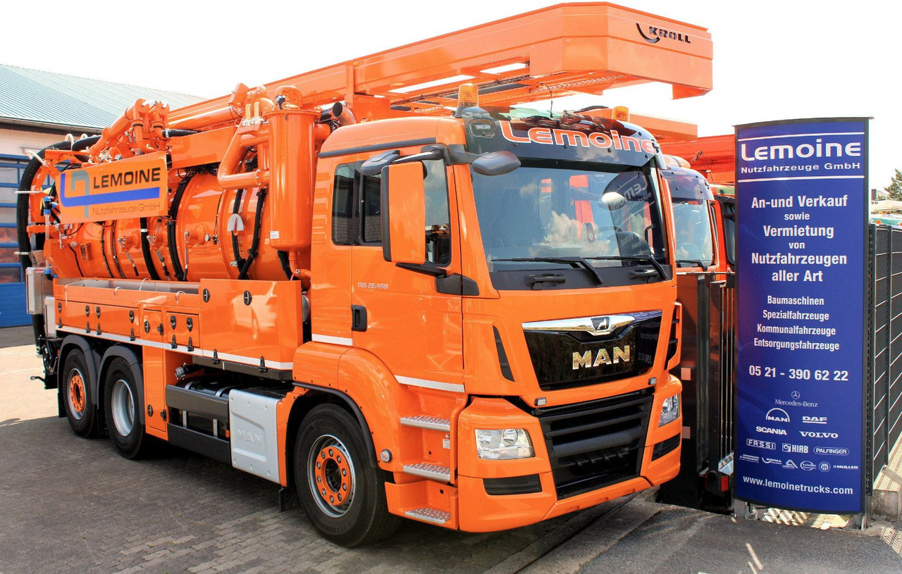 MAN TGS 26.480 6x2 Kroll 14m³ WRG Wasserrückgewinner - Вакуумски камион: слика 1 MAN TGS 26.480 6x2 Kroll 14m³ WRG Wasserrückgewinner - Вакуумски камион: слика 1