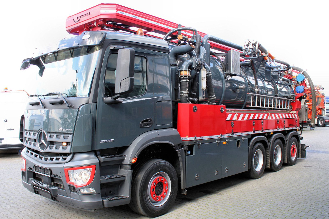 Mercedes-Benz AROCS 3246 8x4 Kroll 16m³ WRG Winterheizung -15C - Вакуумски камион: слика 2 Mercedes-Benz AROCS 3246 8x4 Kroll 16m³ WRG Winterheizung -15C - Вакуумски камион: слика 2
