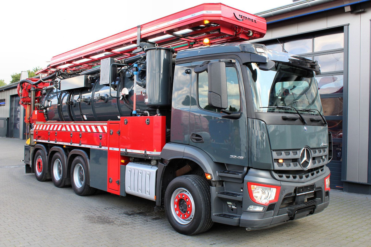Mercedes-Benz AROCS 3246 8x4 Kroll 16m³ WRG Winterheizung -15C - Вакуумски камион: слика 1 Mercedes-Benz AROCS 3246 8x4 Kroll 16m³ WRG Winterheizung -15C - Вакуумски камион: слика 1