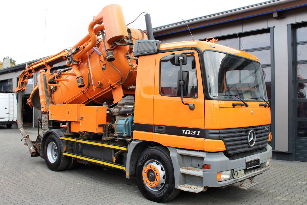 Mercedes-Benz Actros 1831 4x2 Hellmers 6,5m³ V2A INOX Kipper - Вакуумски камион: слика 1 Mercedes-Benz Actros 1831 4x2 Hellmers 6,5m³ V2A INOX Kipper - Вакуумски камион: слика 1