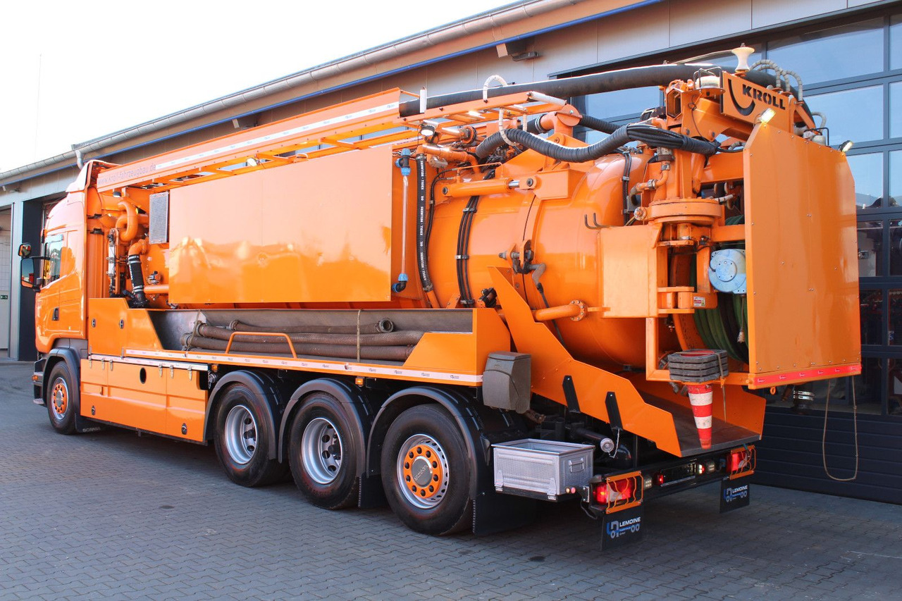 Scania R450 8x4 Kroll 19m³ Wasserrückgewinner Kombi-HD - Вакуумски камион: слика 5 Scania R450 8x4 Kroll 19m³ Wasserrückgewinner Kombi-HD - Вакуумски камион: слика 5