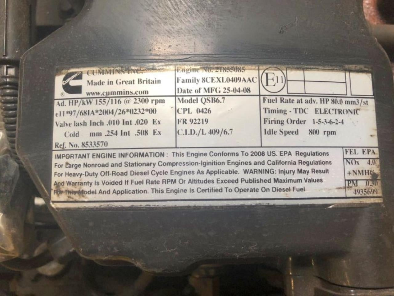 Cummins QSB6.7 155 - Мотор: слика 2 Cummins QSB6.7 155 - Мотор: слика 2