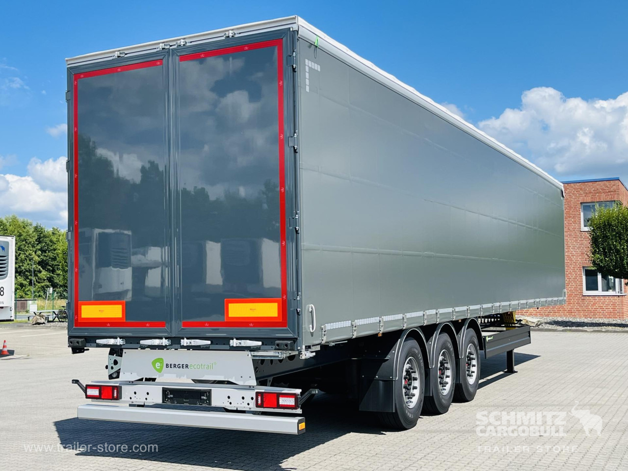 BERGER Auflieger Curtainsider Standard - Полуприколка со церада: слика 1 BERGER Auflieger Curtainsider Standard - Полуприколка со церада: слика 1