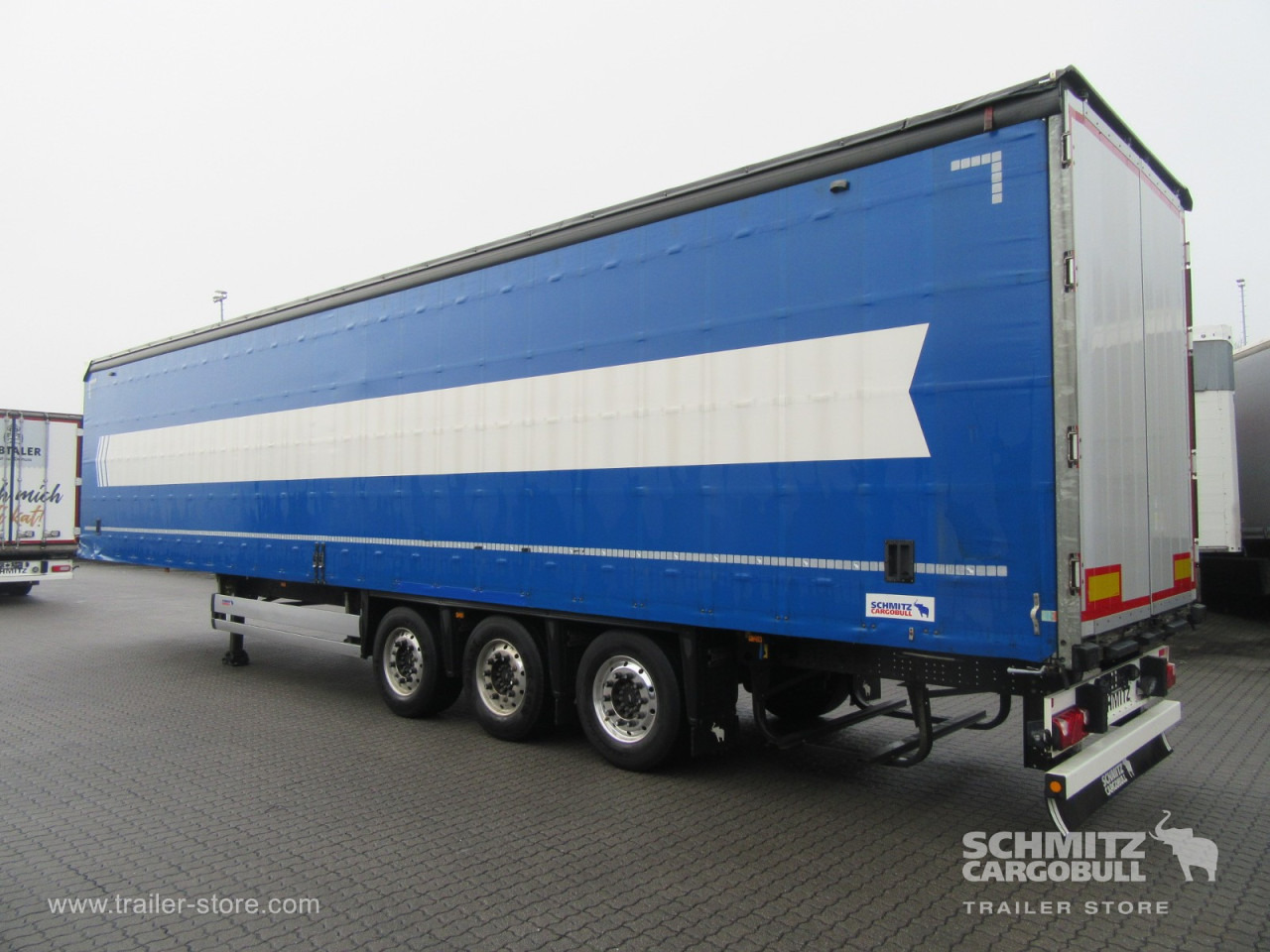 SCHMITZ Auflieger Curtainsider Standard - Полуприколка со церада: слика 1 SCHMITZ Auflieger Curtainsider Standard - Полуприколка со церада: слика 1
