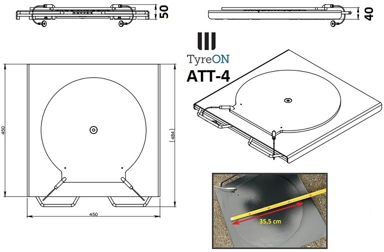 ATT4 alignment turn plates - height 4 cm - Опрема за работилница: слика 2 ATT4 alignment turn plates - height 4 cm - Опрема за работилница: слика 2