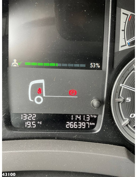 Камион сандучар DAF FA LF 210 Euro 6 DHollandia laadklep: слика 20