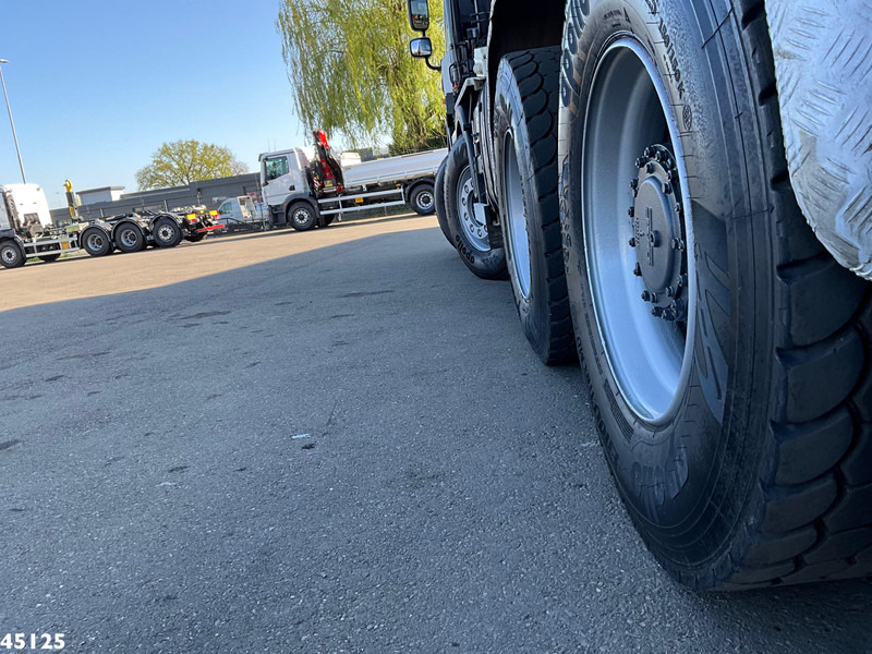 Камион со кука за подигање, Камион со кран DAF FAD 85 CF 460 8x4 Hiab 16 Tonmeter laadkraan: слика 10