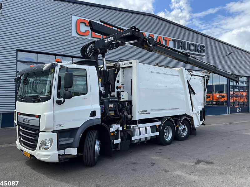 DAF FAN CF 290 Euro 6 Hiab 21 Tonmeter laadkraan Just 166.914 km! - Камион за ѓубре: слика 1 DAF FAN CF 290 Euro 6 Hiab 21 Tonmeter laadkraan Just 166.914 km! - Камион за ѓубре: слика 1