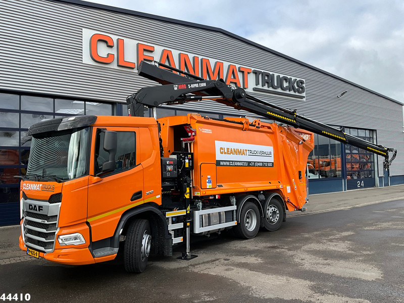 DAF FAN XD 340 Euro 6 Hiab 23 Tonmeter laadkraan - Камион за ѓубре: слика 1 DAF FAN XD 340 Euro 6 Hiab 23 Tonmeter laadkraan - Камион за ѓубре: слика 1