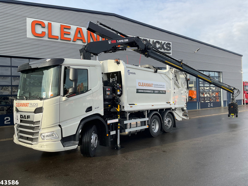 DAF FAN XD 340 Hiab 23 Tonmeter laadkraan - Камион за ѓубре: слика 1 DAF FAN XD 340 Hiab 23 Tonmeter laadkraan - Камион за ѓубре: слика 1