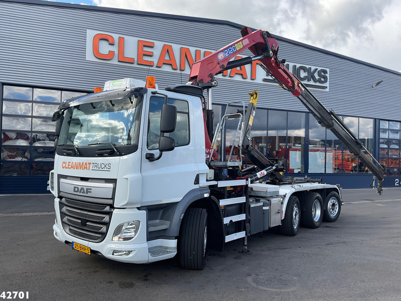 DAF FAQ CF 400 8x2 Euro 6 HMF 21 Tonmeter laadkraan - Камион со кука за подигање, Камион со кран: слика 1 DAF FAQ CF 400 8x2 Euro 6 HMF 21 Tonmeter laadkraan - Камион со кука за подигање, Камион со кран: слика 1