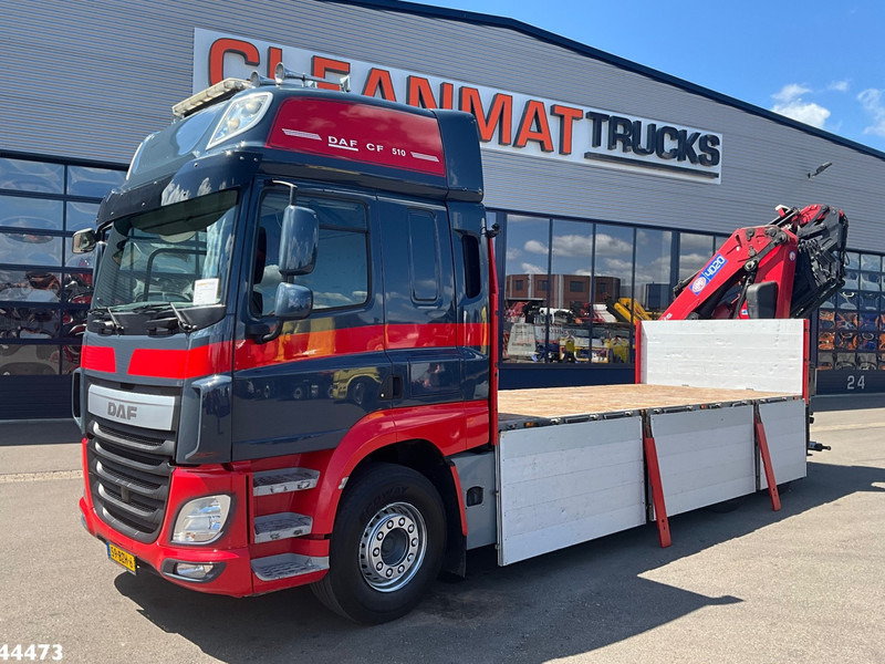 DAF FAQ CF 510 8x2 Euro 6 HMF 40 Tonmeter laadkraan + Fly-JIb - Камион со кран: слика 3 DAF FAQ CF 510 8x2 Euro 6 HMF 40 Tonmeter laadkraan + Fly-JIb - Камион со кран: слика 3