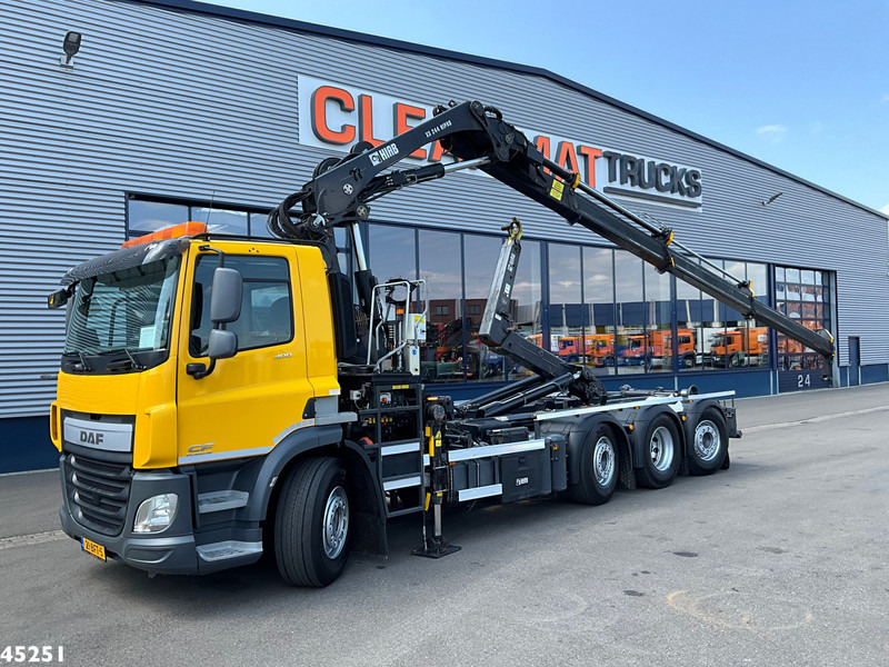 DAF FAQ СF 400 8x2 Euro 6 Hiab 24 Tonmeter laadkraan Just 147.273 km! - Камион со кука за подигање, Камион со кран: слика 1 DAF FAQ СF 400 8x2 Euro 6 Hiab 24 Tonmeter laadkraan Just 147.273 km! - Камион со кука за подигање, Камион со кран: слика 1