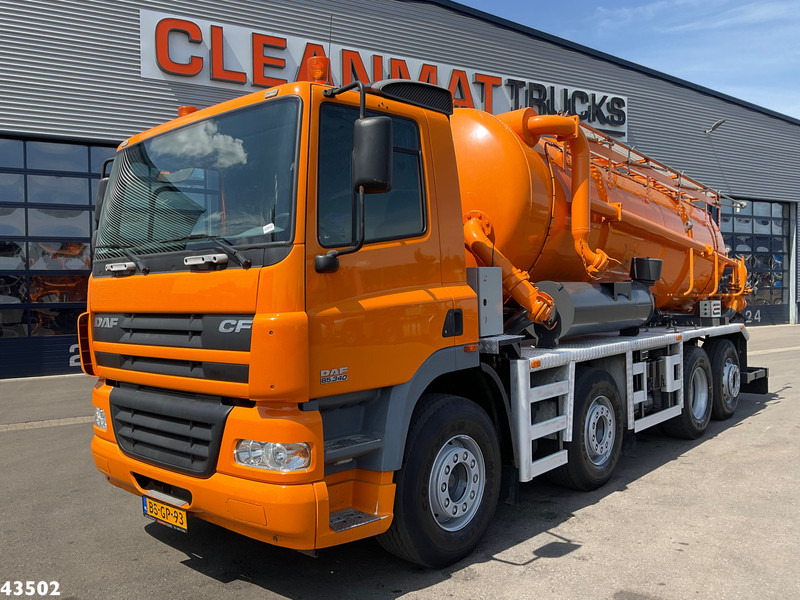 DAF FAX 85 CF 340 Droge stoffen blaas installatie Just 21.613 km! - Вакуумски камион: слика 2 DAF FAX 85 CF 340 Droge stoffen blaas installatie Just 21.613 km! - Вакуумски камион: слика 2
