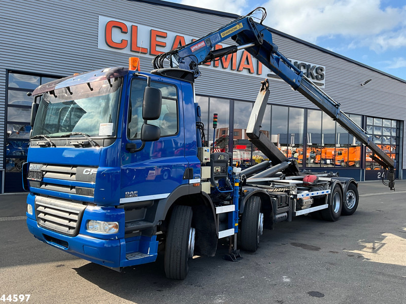 DAF FAX 85 CF 360 8x2 Euro 5 Hiab 16 Tonmeter laadkraan - Камион со кука за подигање, Камион со кран: слика 1 DAF FAX 85 CF 360 8x2 Euro 5 Hiab 16 Tonmeter laadkraan - Камион со кука за подигање, Камион со кран: слика 1