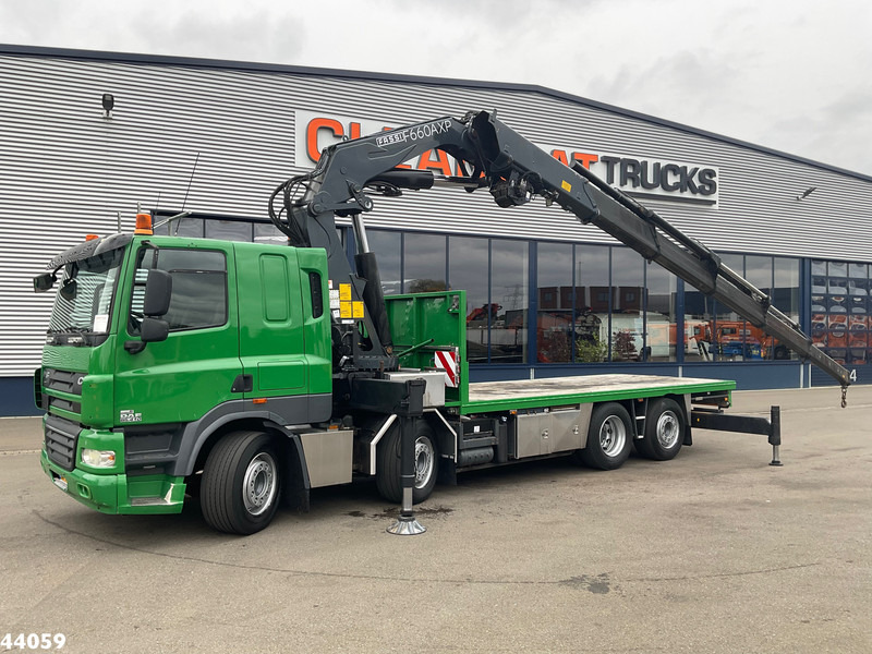 DAF FAX 85 CF 410 Euro 5 Fassi 66 Tonmeter laadkraan - Камион со кран: слика 1 DAF FAX 85 CF 410 Euro 5 Fassi 66 Tonmeter laadkraan - Камион со кран: слика 1