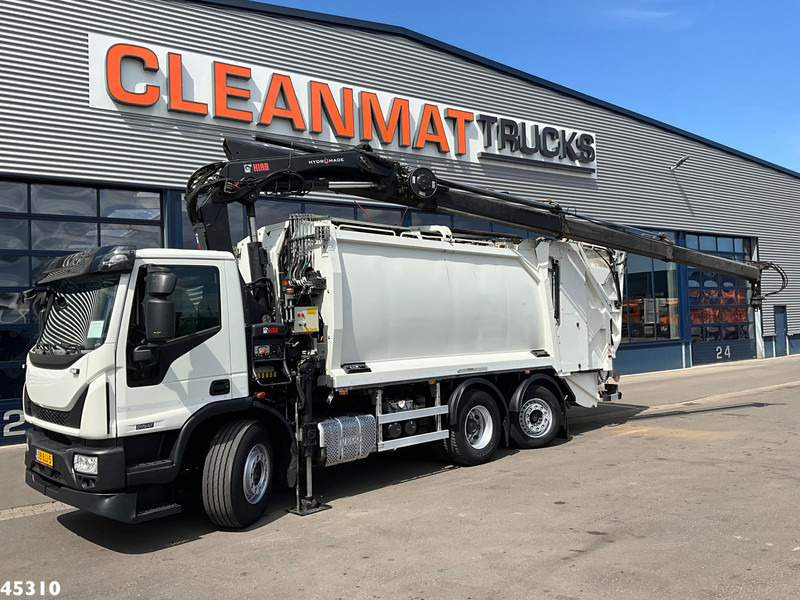 Ginaf C 3128 NF Euro 6 Hiab 21 Tonmeter laadkraan Just 109.083 Km! - Камион за ѓубре: слика 1 Ginaf C 3128 NF Euro 6 Hiab 21 Tonmeter laadkraan Just 109.083 Km! - Камион за ѓубре: слика 1