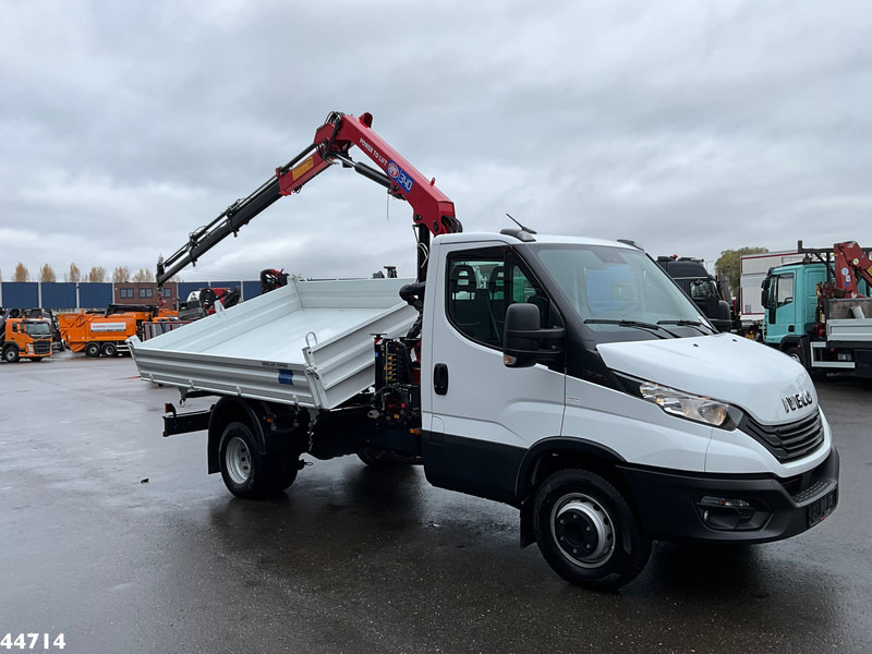 Лизинг на Iveco Daily 72C18 HMF laadkraan 3,4 Tonmeter laadkraan + Meiller 3-zijdige kipper New & Unused!! Iveco Daily 72C18 HMF laadkraan 3,4 Tonmeter laadkraan + Meiller 3-zijdige kipper New & Unused!!: слика 6