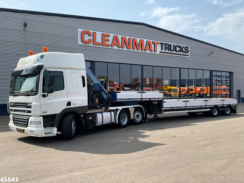 DAF FTN 85 CF 410 Palfinger 55 Tonmeter laadkraan + Pacton 2-assige oplegger met Tridec besturing - Камион влекач: слика 2 DAF FTN 85 CF 410 Palfinger 55 Tonmeter laadkraan + Pacton 2-assige oplegger met Tridec besturing - Камион влекач: слика 2