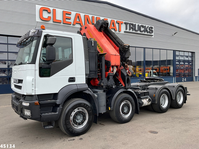 Iveco Stralis AD410T44 8x4 Palfinger 44 Tonmeter laadkraan + Fly-Jib Just 222.398 km! - Камион влекач: слика 2 Iveco Stralis AD410T44 8x4 Palfinger 44 Tonmeter laadkraan + Fly-Jib Just 222.398 km! - Камион влекач: слика 2