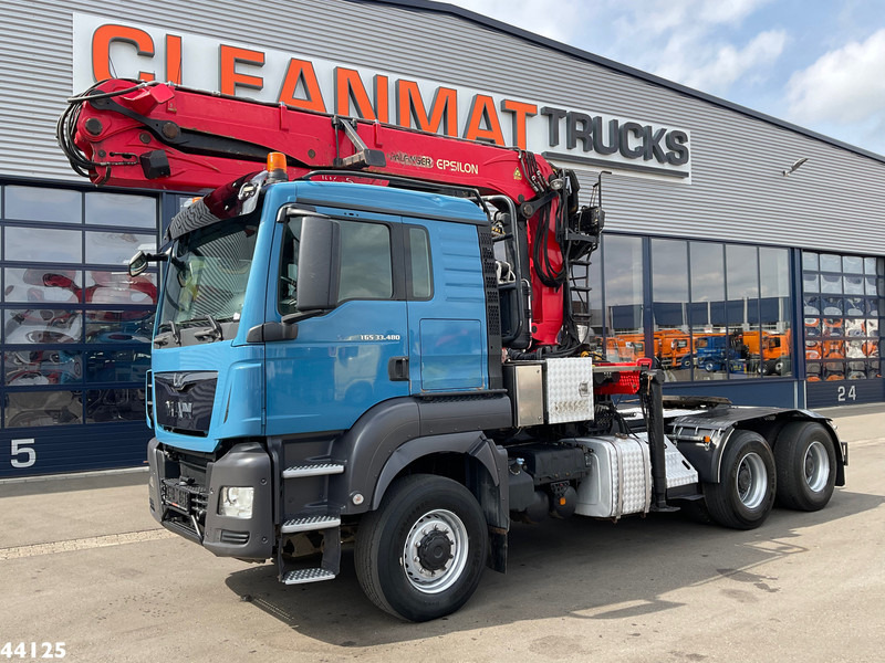 MAN TGS 33.480 6x6 Euro 6 Palfinger 27 Tonmeter boomkraan - Камион влекач: слика 2 MAN TGS 33.480 6x6 Euro 6 Palfinger 27 Tonmeter boomkraan - Камион влекач: слика 2