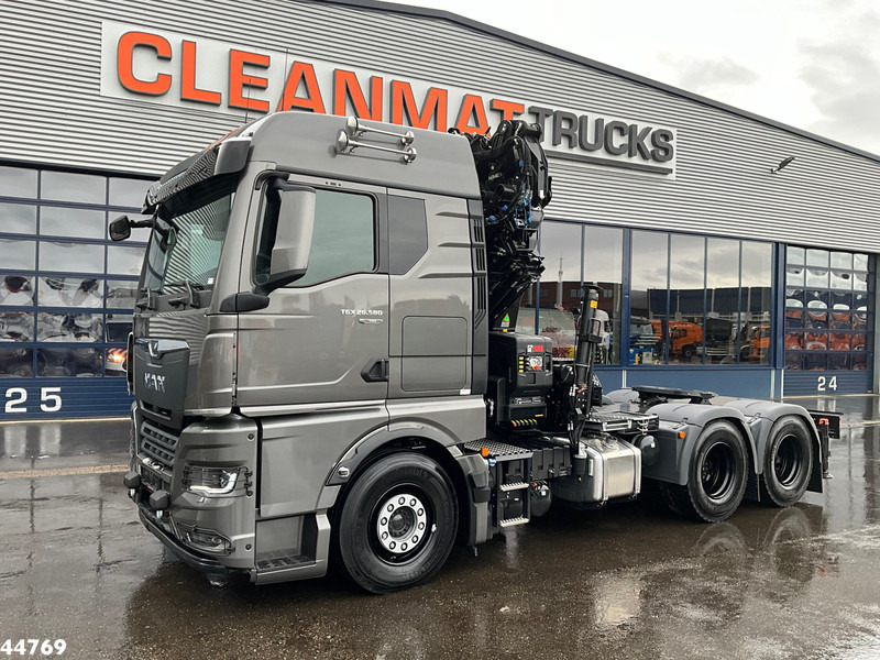 MAN TGX 26.580 6x4 Euro 6 Retarder Hiab 30 Tonmeter laadkraan + Fly-jib New and Unused! - Камион влекач: слика 2 MAN TGX 26.580 6x4 Euro 6 Retarder Hiab 30 Tonmeter laadkraan + Fly-jib New and Unused! - Камион влекач: слика 2