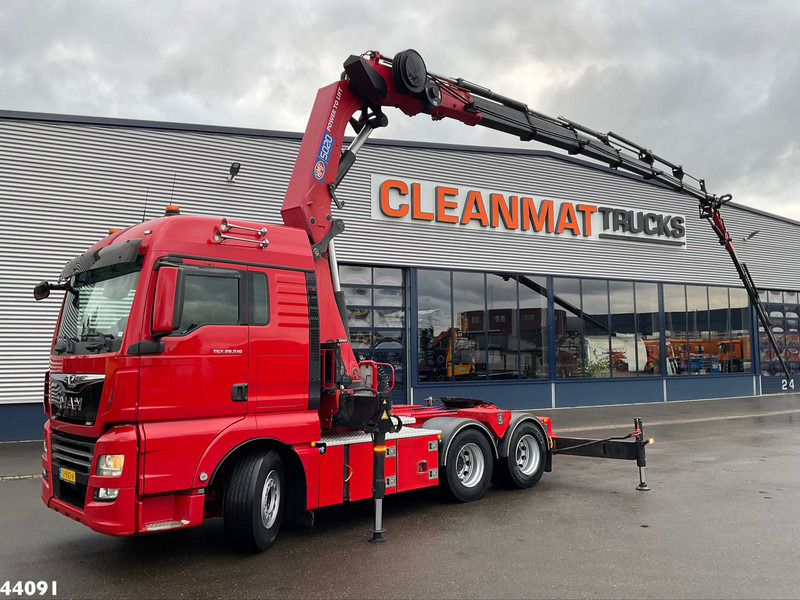 MAN TGX 28.510 HMF 50 Tonmeter laadkraan + Fly-Jib - Камион влекач: слика 1 MAN TGX 28.510 HMF 50 Tonmeter laadkraan + Fly-Jib - Камион влекач: слика 1